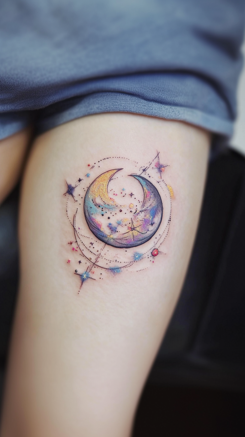 Celestial tattoos