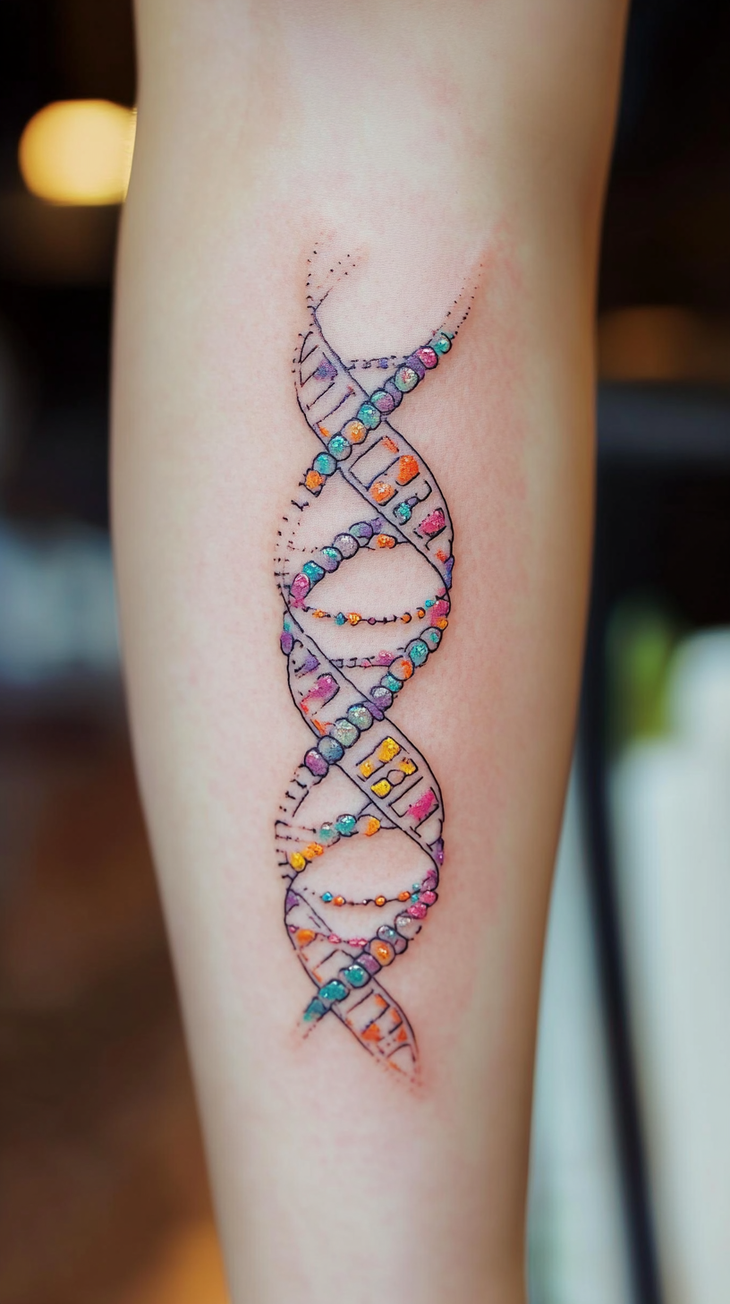 Genetic DNA Strands