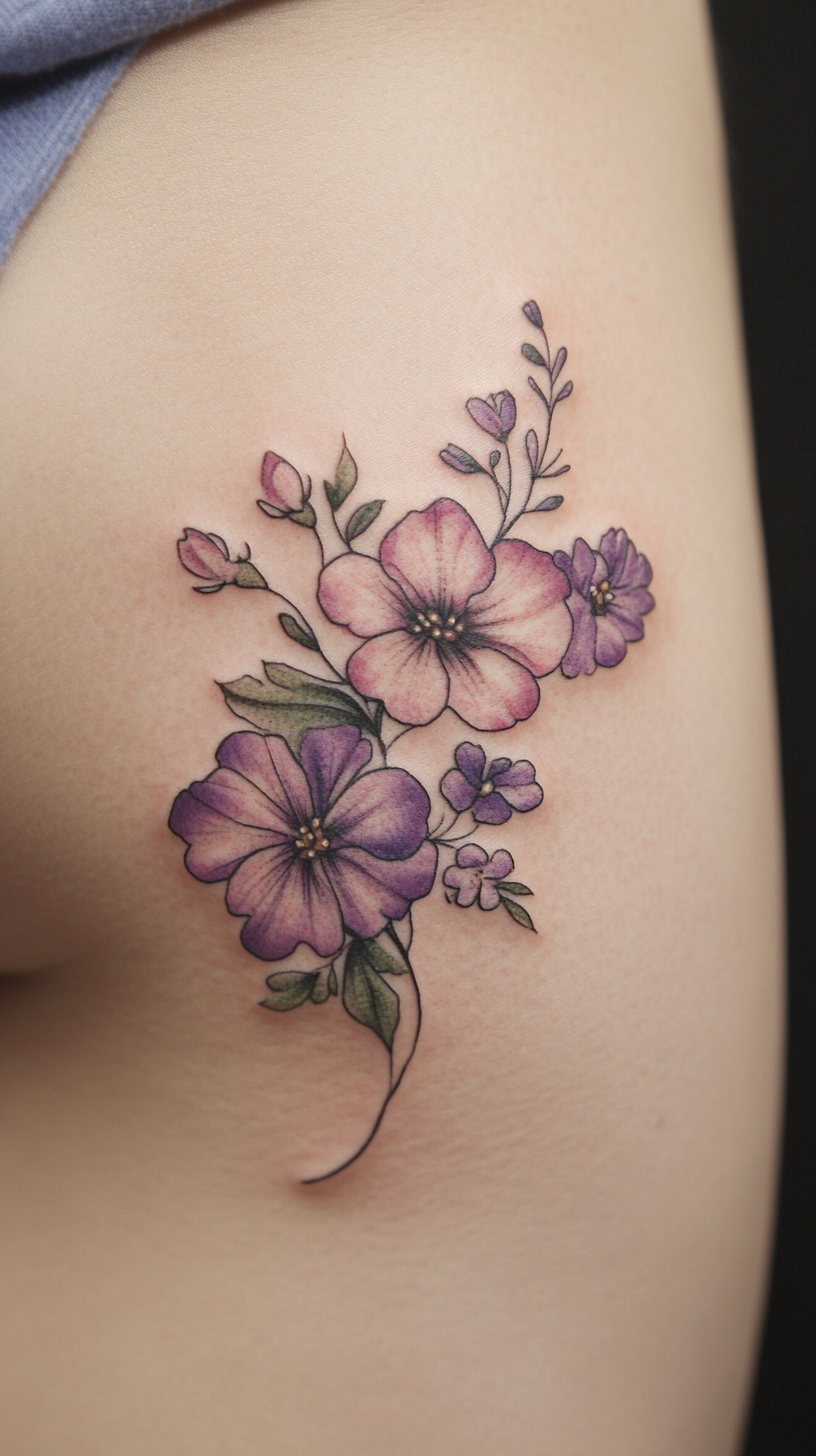 Matching Flower Symbols