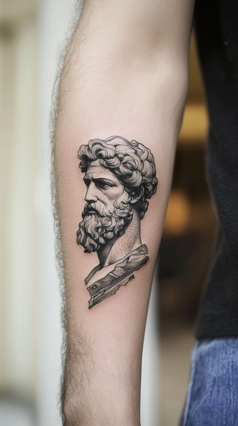 Greek-Inspired Blackwork
