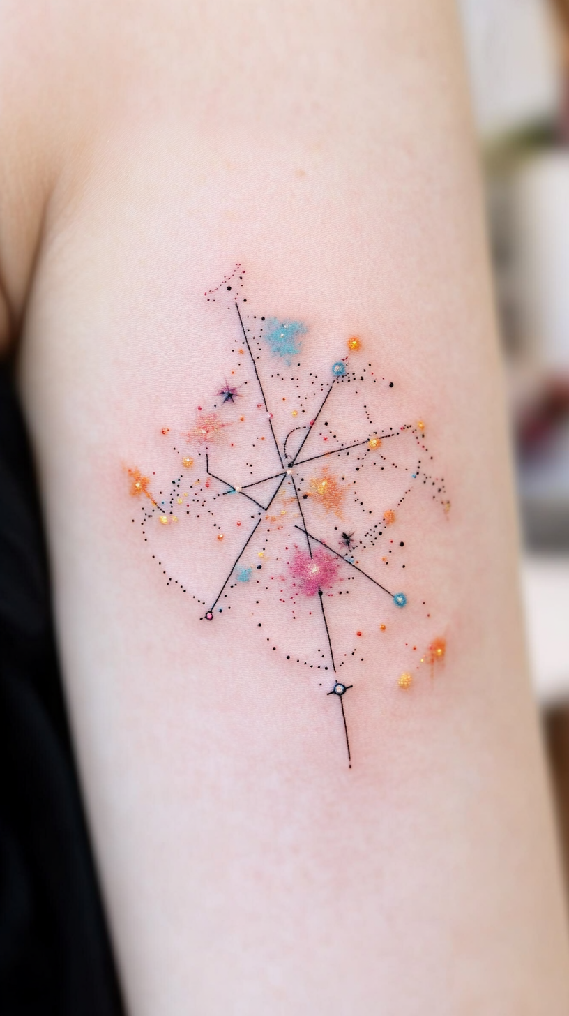 Constellations and Zodiac Symbols