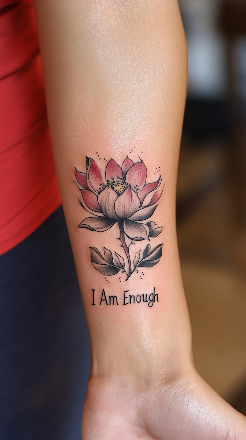 "I Am Enough" Self-Acceptance Mantra