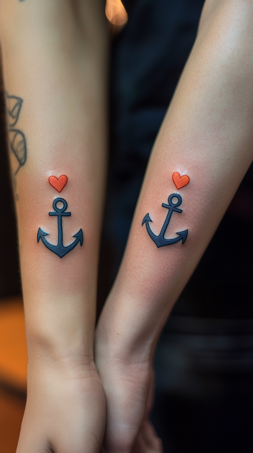 Matching Symbol Tattoos