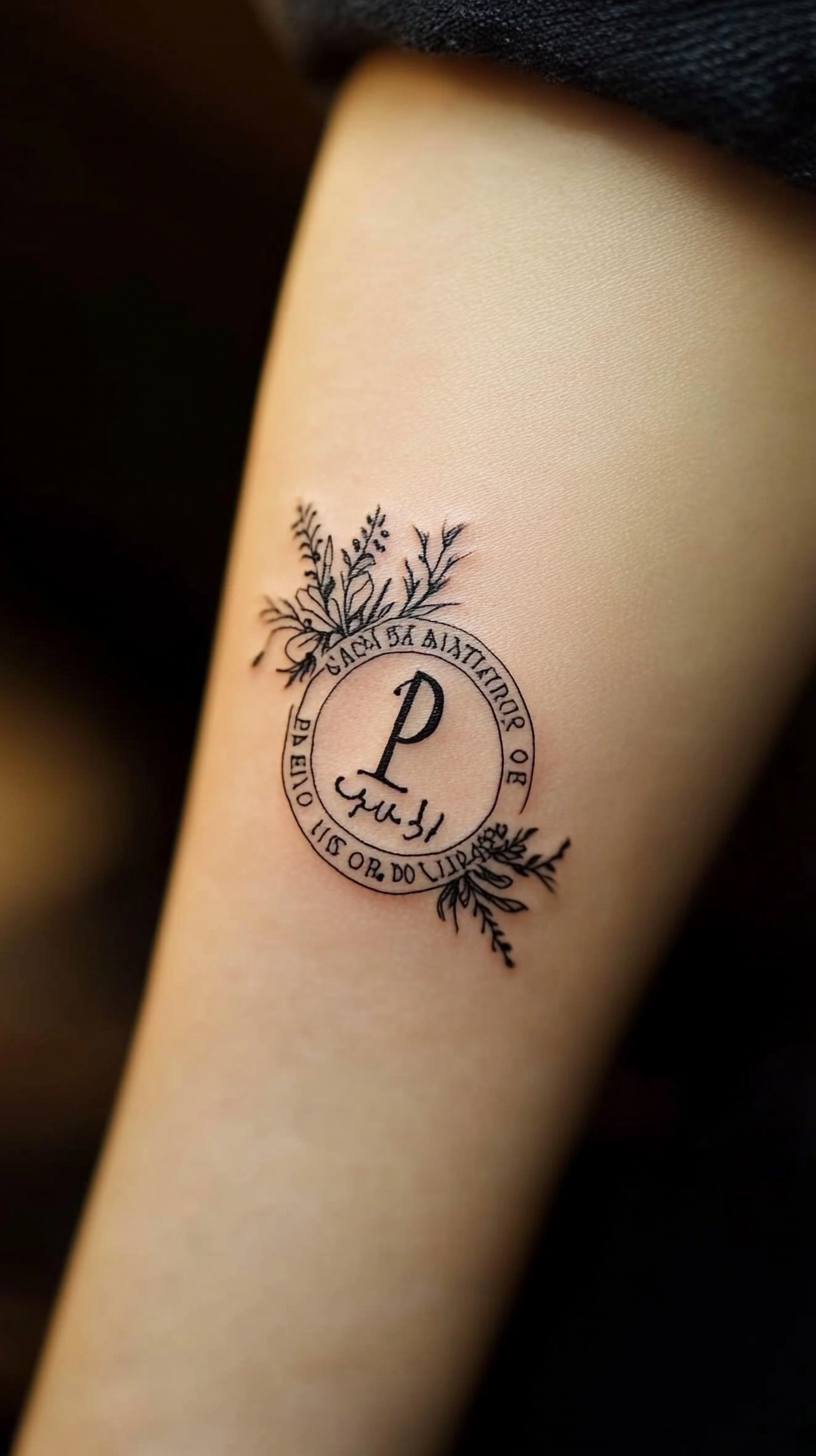 Minimalist Family Birthdate Tattoos