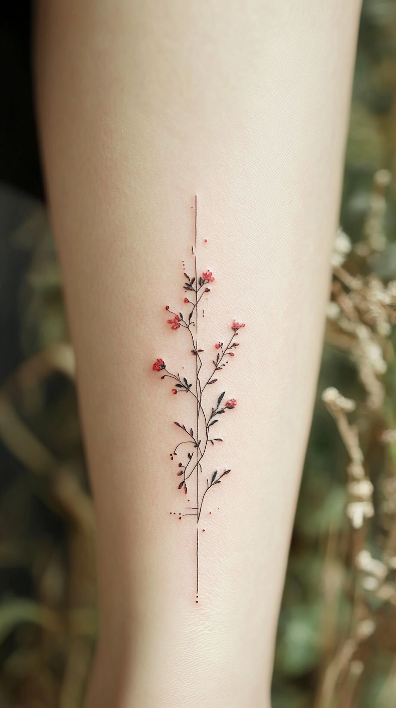 Minimalist Korean Tattoo Aesthetics
