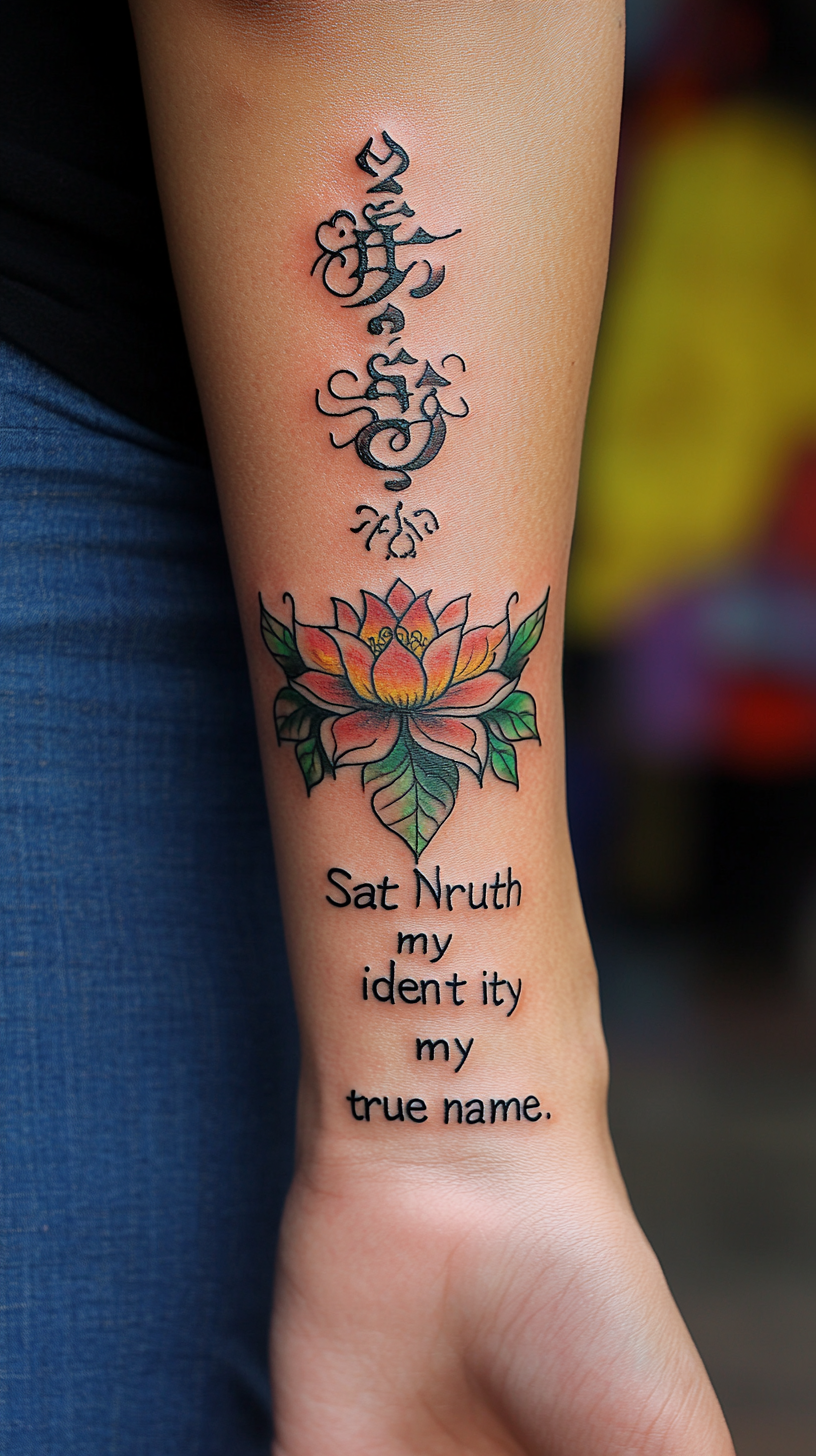 "Sat Nam" Truth Affirmation