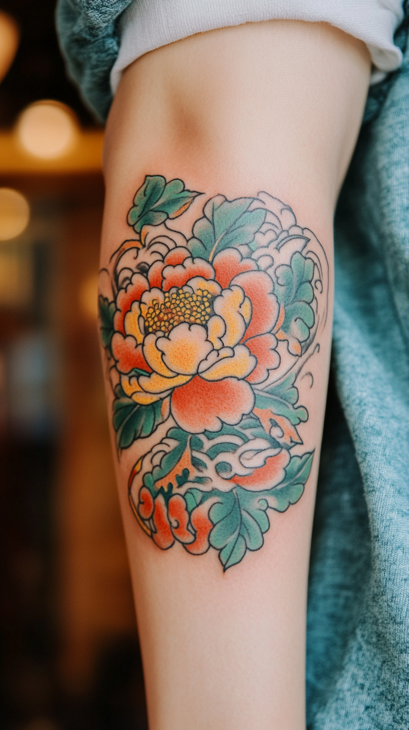 Inner Bicep Korean Symbols