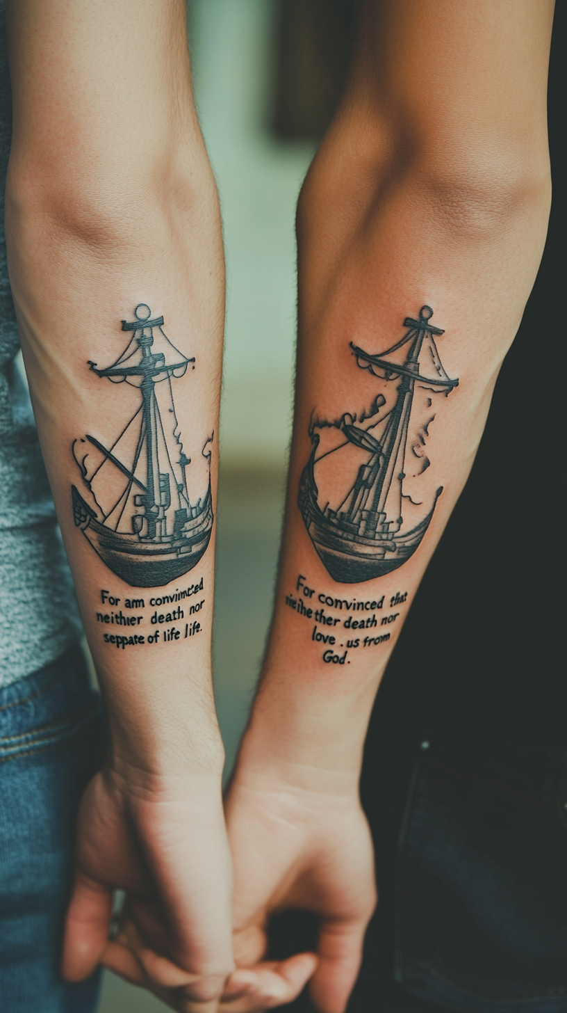 Matching Father-Son Tattoo Ideas