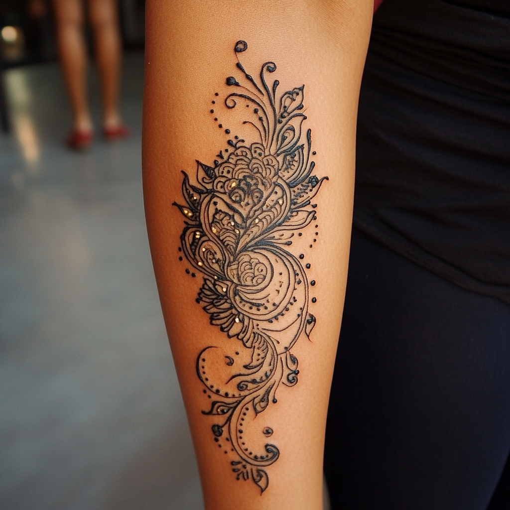 Henna-Inspired Tattoos