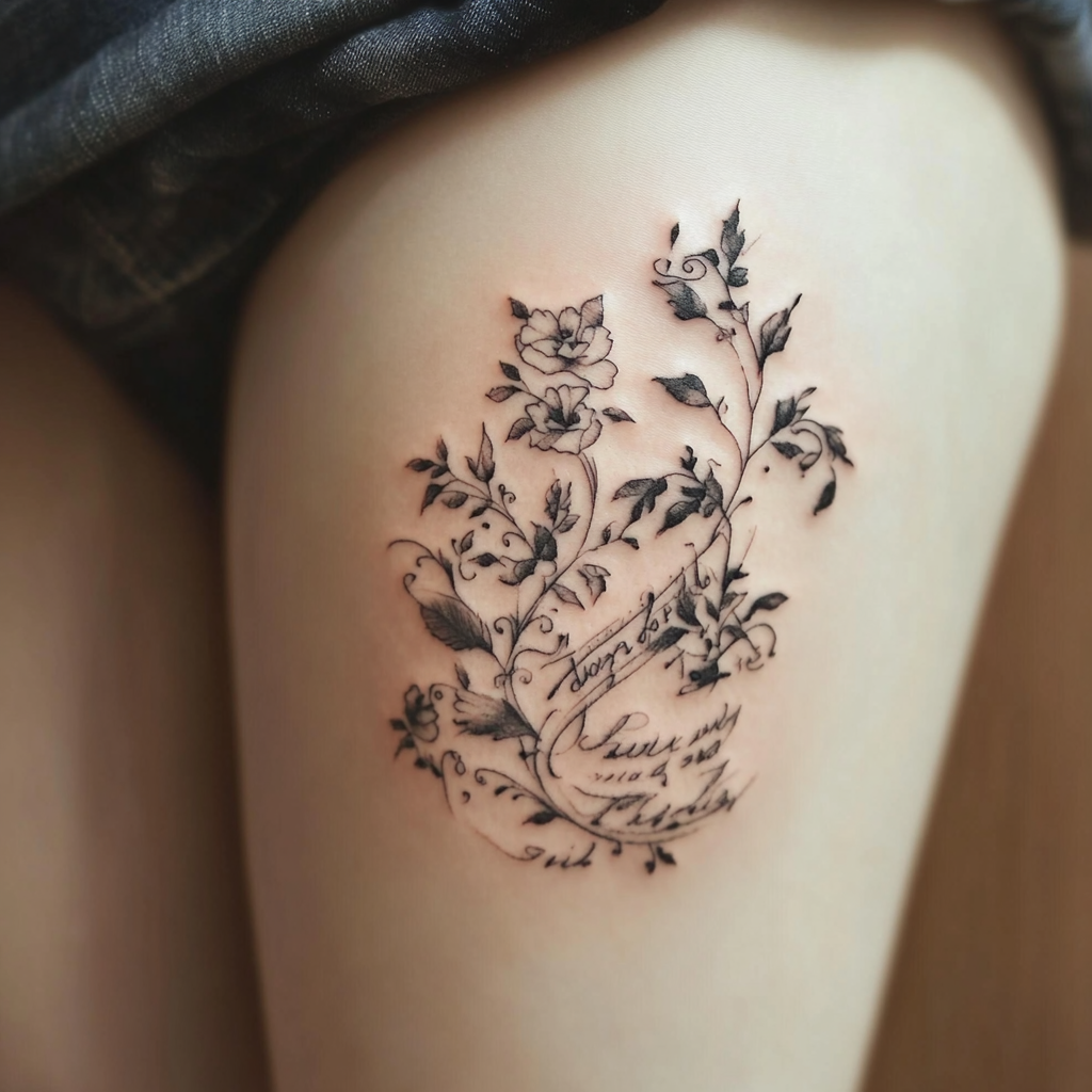 Delicate Botanical Elements