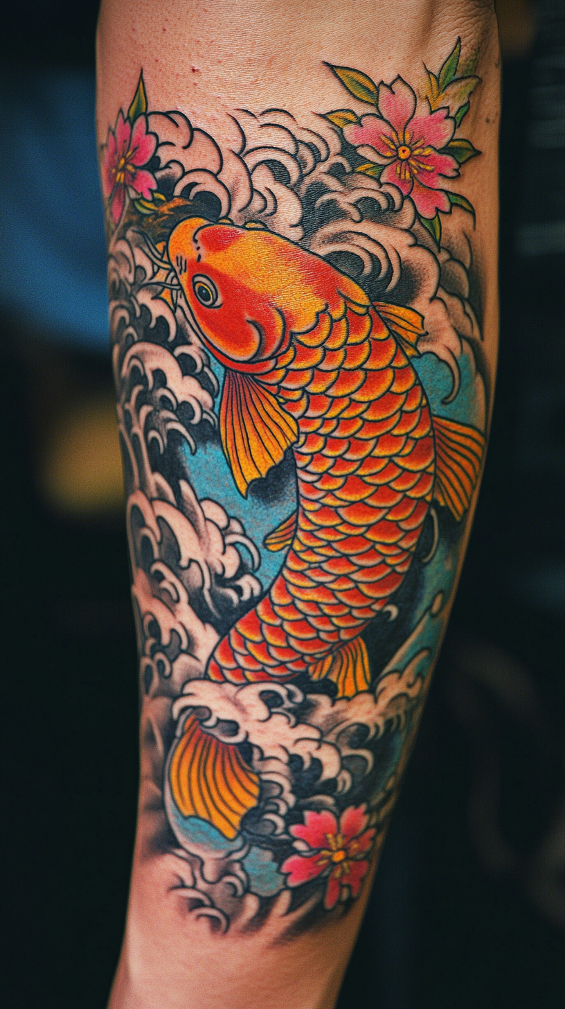 Koi Fish, Dragons, and Cherry Blossoms: Timeless Eastern Motifs