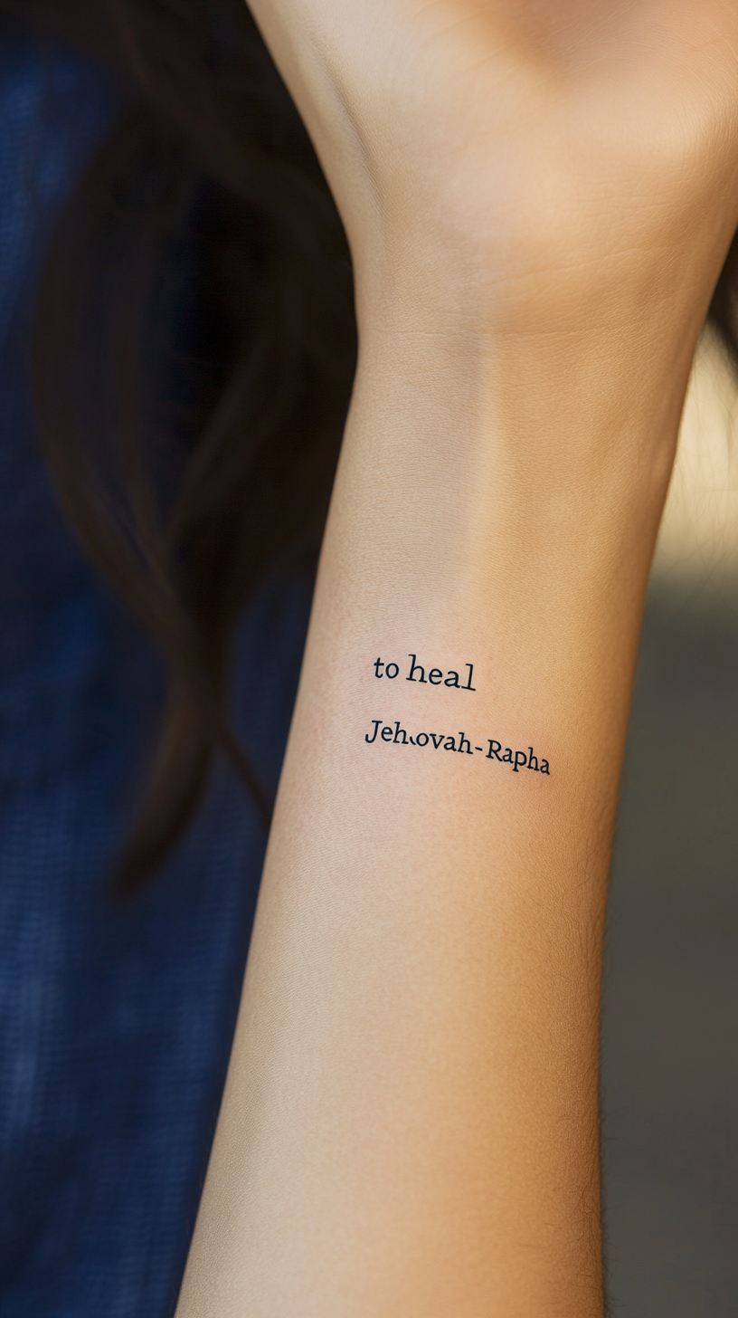"רפא" (Rapha) - Heal
