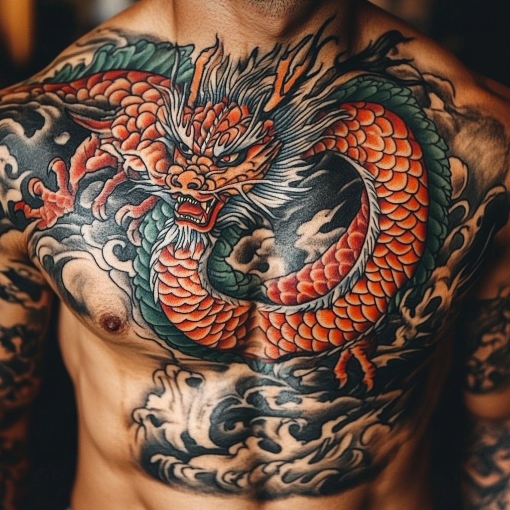 Japanese Dragon Tattoos