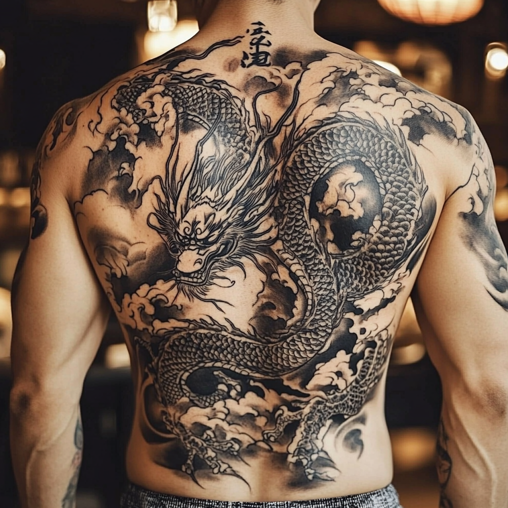 Full Back Dragon Designs