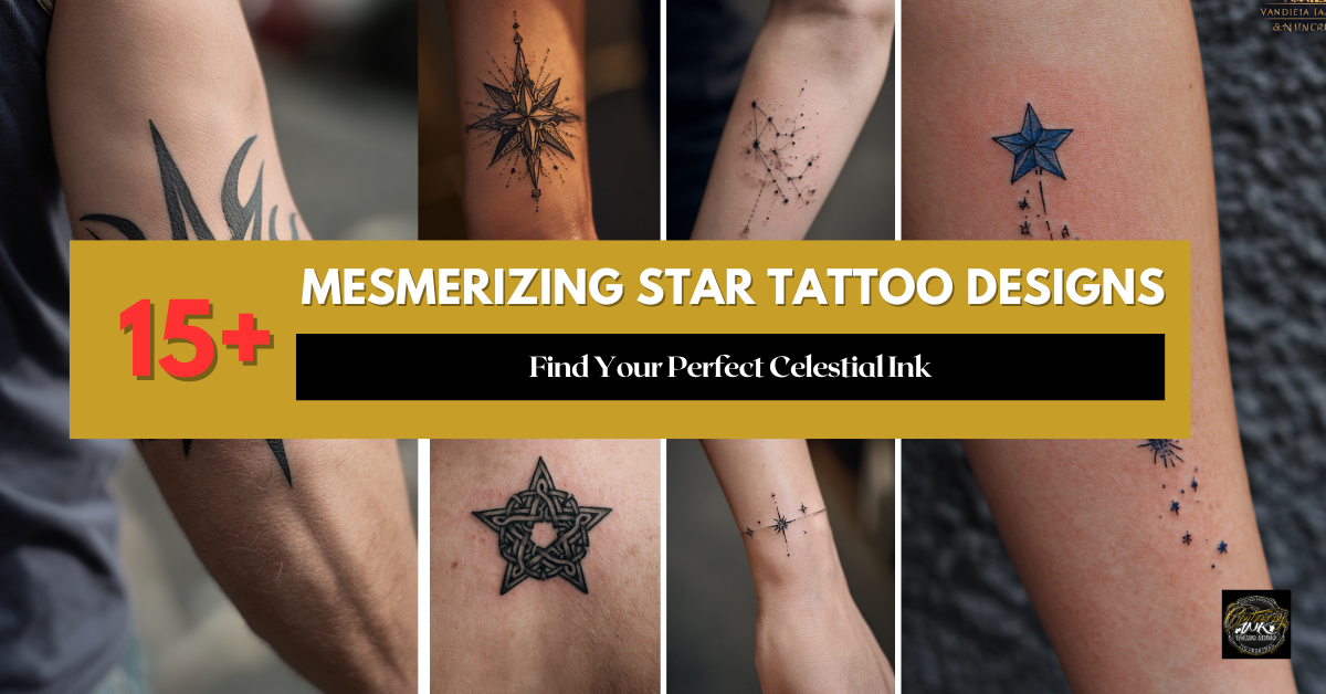 Mesmerizing Star Tattoo Designs