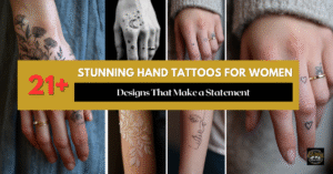hand tattoos for women