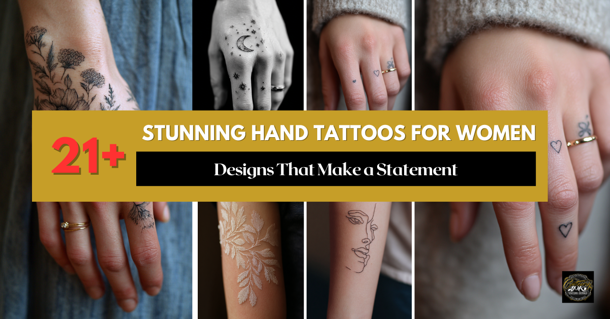 hand tattoos for women