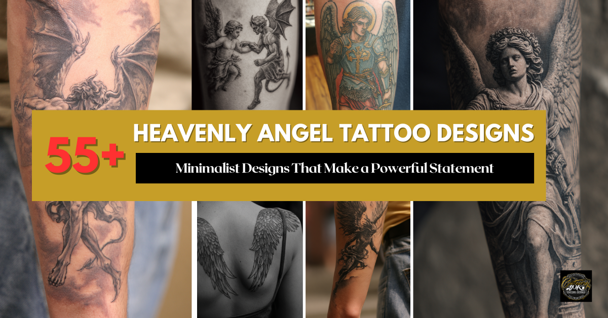 Heavenly Angel Tattoo Designs