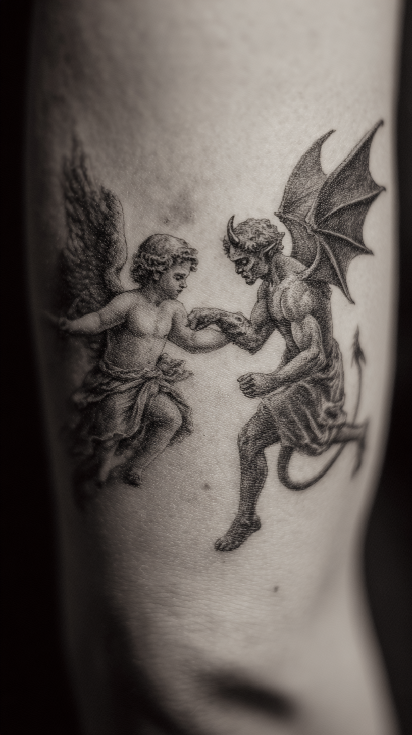 Fallen Angel Tattoo Designs: Embracing Duality