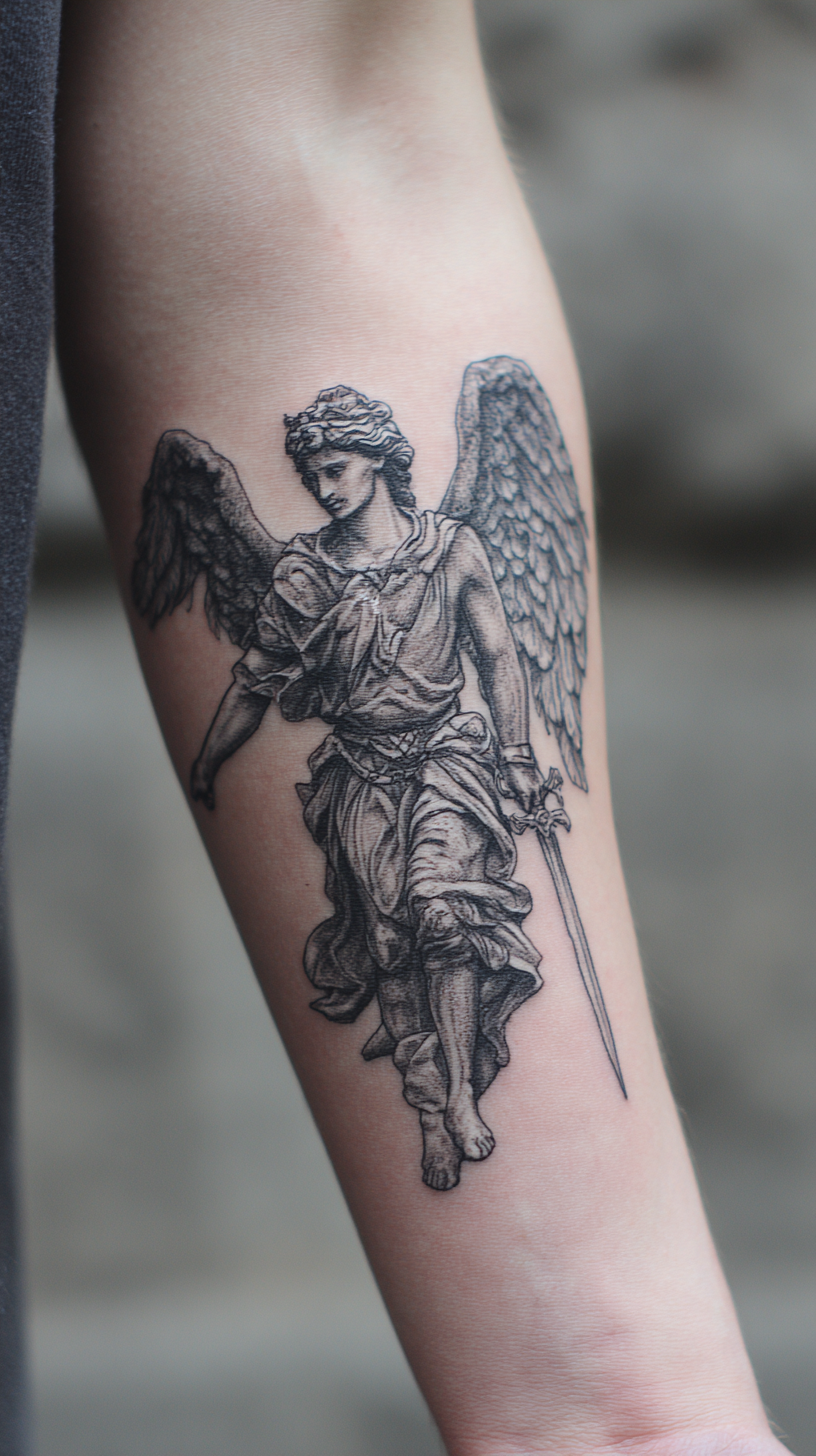Angel Tattoo Placement: Choosing the Perfect Canvas