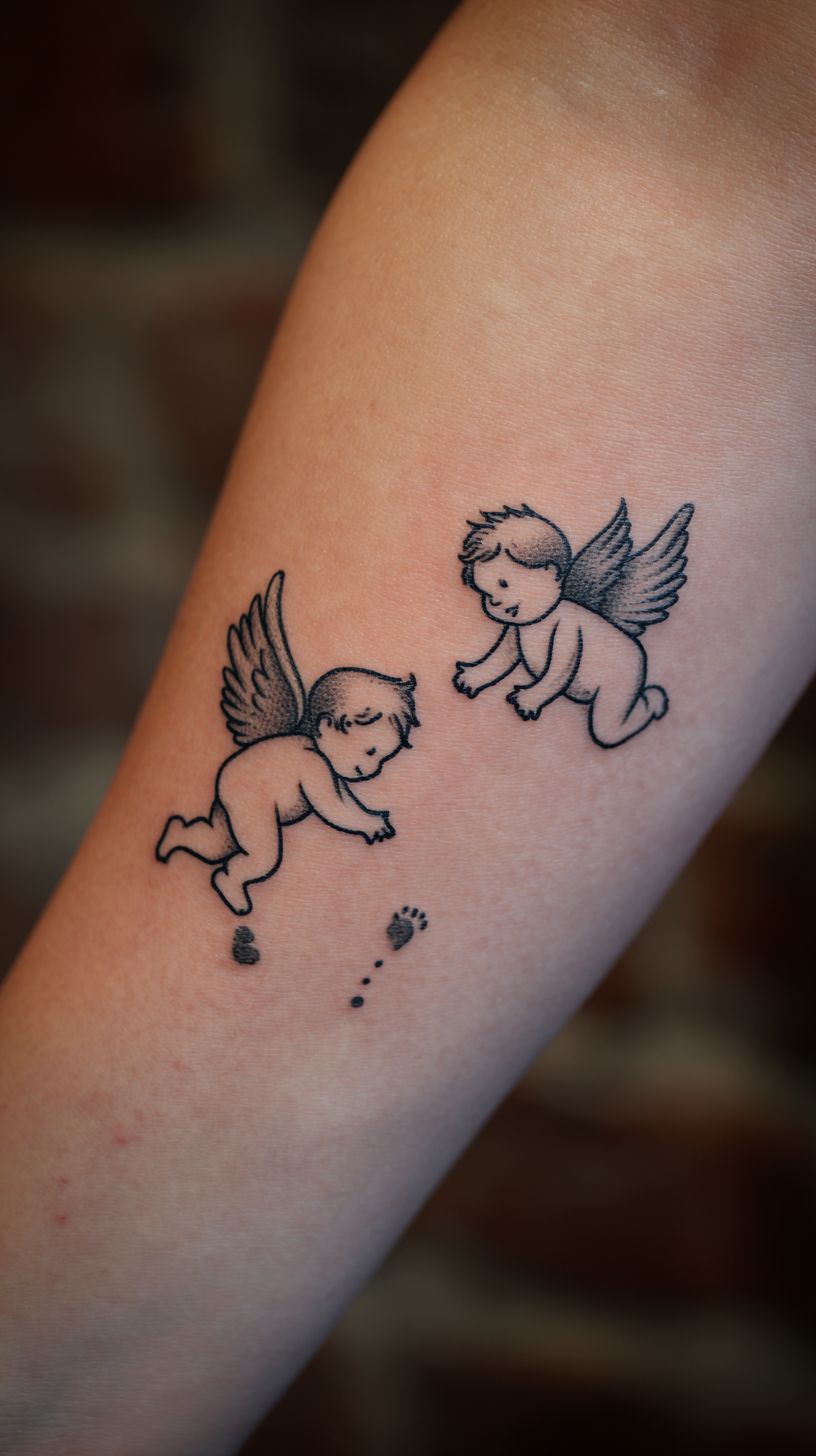 Cherub Tattoo Designs: Innocence and Playfulness