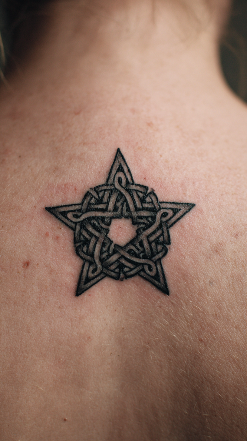 Tribal Star Tattoos