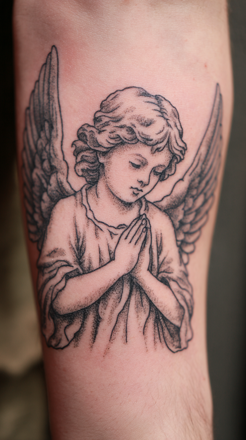 Praying Angel Significance