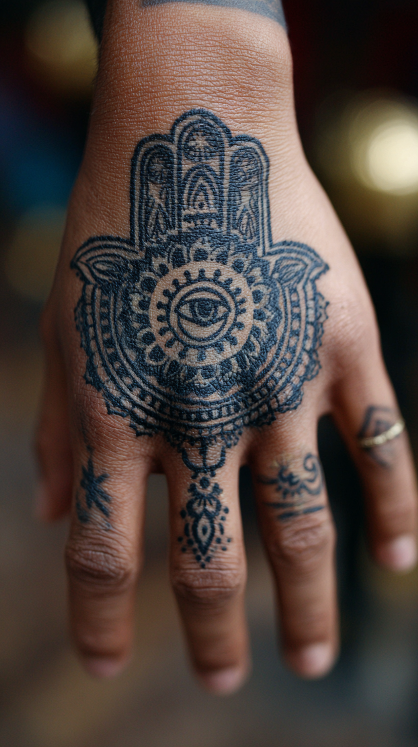 Symbolic Hand Tattoos With Deep Meanings
