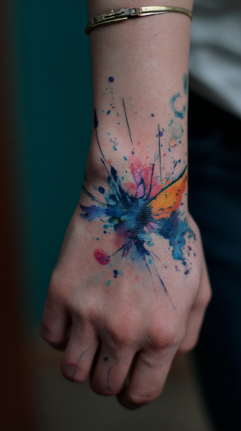 Abstract Watercolor
