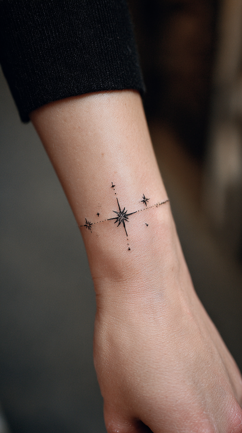 Star Tattoo Color Options and Their Meanings