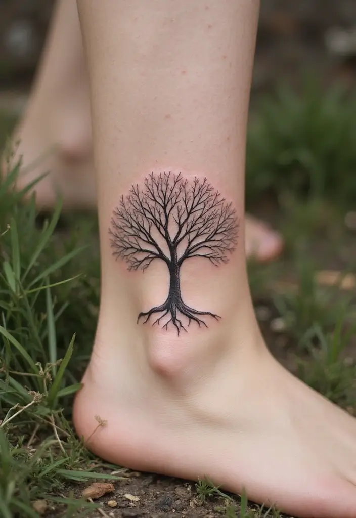 21+ Small Tattoo Ideas With Meaning That Will Inspire You - 11. Simple Tree of Life