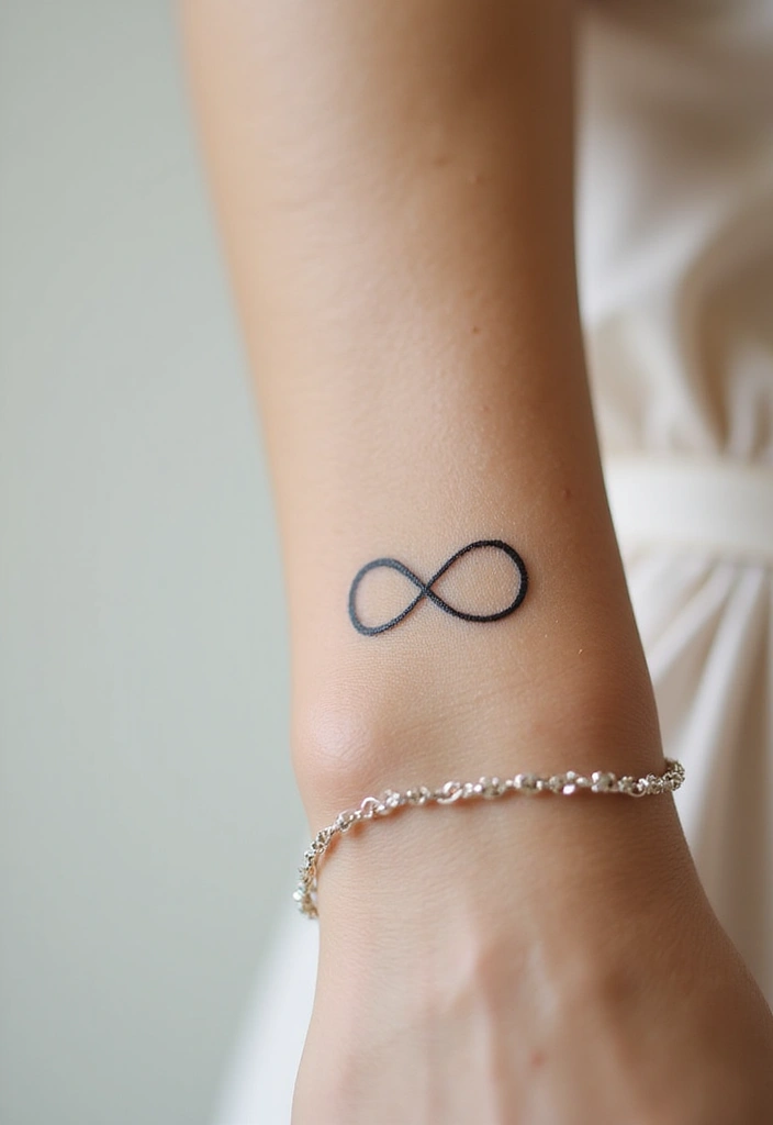22+ Small Tattoo Ideas For Women: Cute & Meaningful Designs - 22. Simple Infinity
