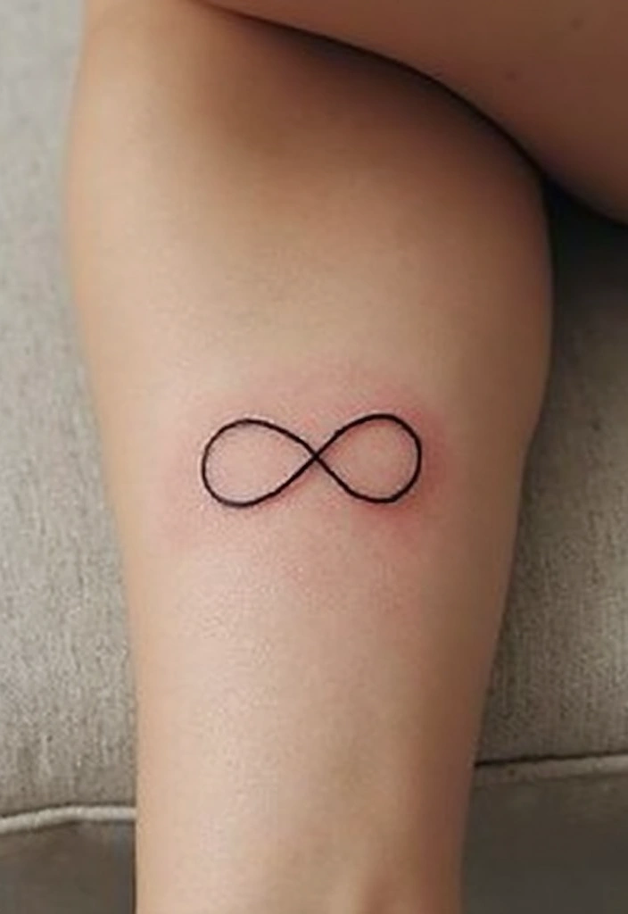 23+ Small Tattoo Ideas Meaningful For Your Next Ink - 15. Tiny Infinity Symbol