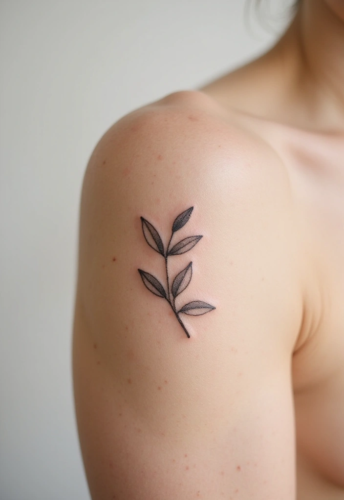 23+ Small Tattoo Ideas Meaningful For Your Next Ink - 7. Delicate Olive Branch