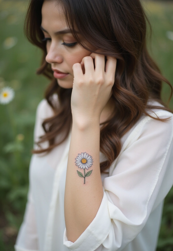 24+ Small Tattoo Ideas Women Love In 2025 - 1. Dainty Daisy