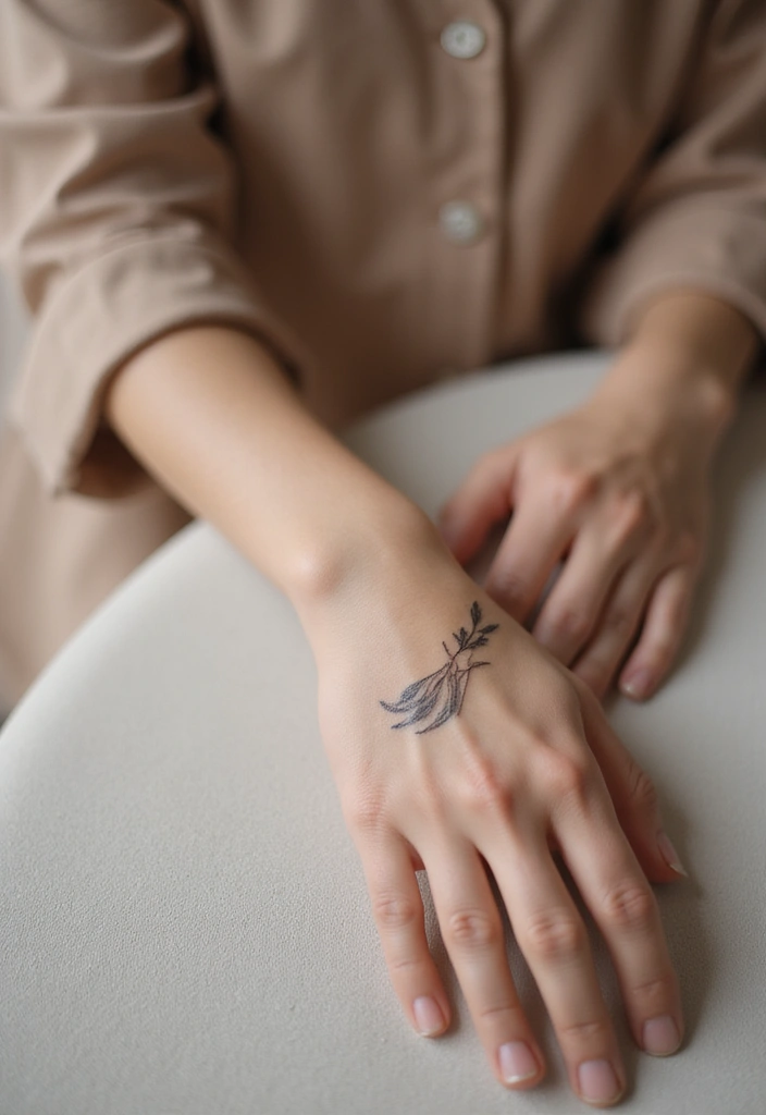 25+ Small Tattoo Ideas For Women: Simple Arm Placement - 18. Minimalist Wave