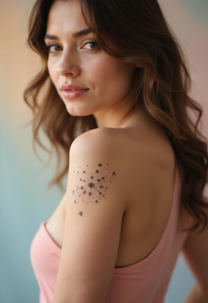 25+ Small Tattoo Ideas For Women: Simple Arm Placement - 24. Small Universe