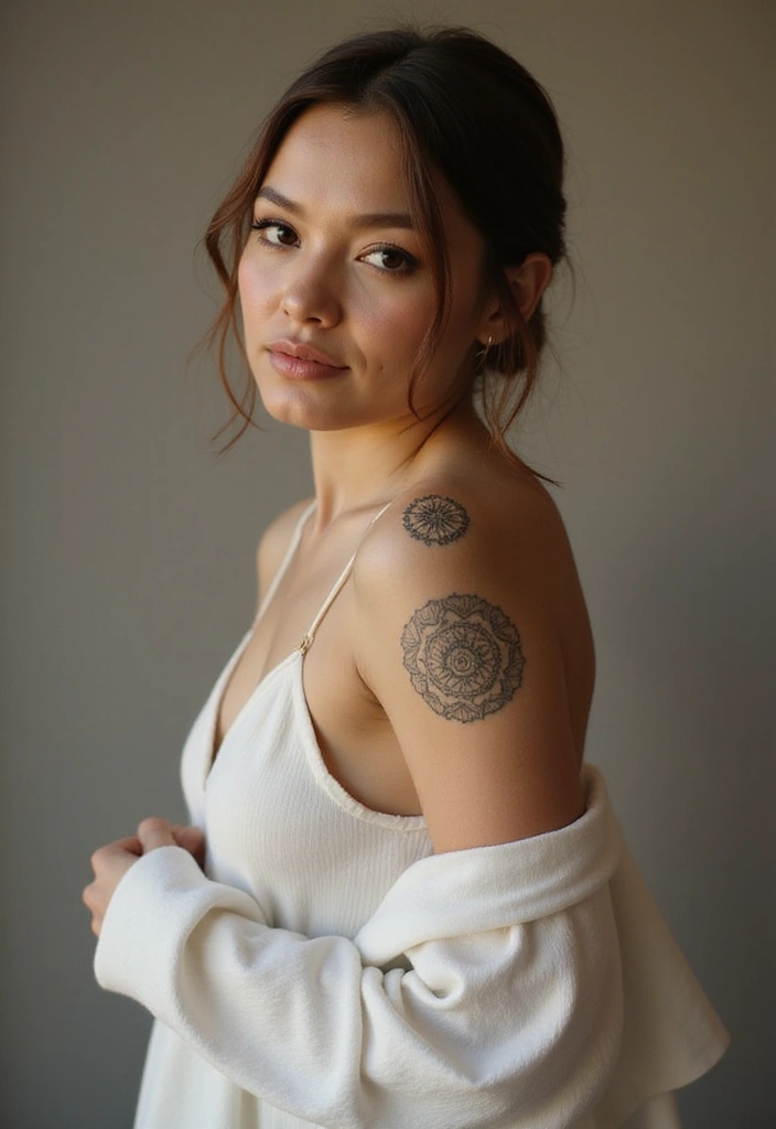 26+ Tattoos For Women Arm: Unique & Stylish Choices - 17. Minimalist Mandalas