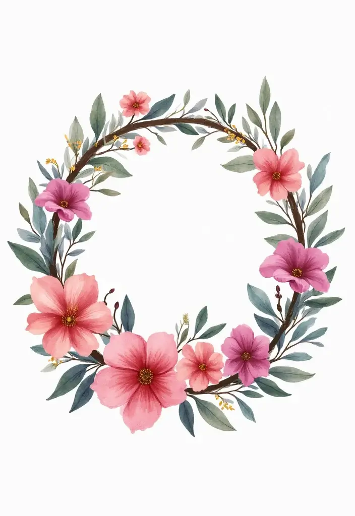 30+ Tattoos For Women Flowers: Feminine & Beautiful Floral Designs - 25. Floral Infinity Wreath