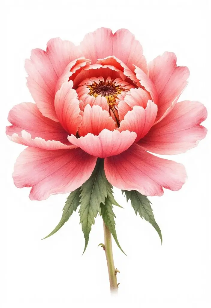 30+ Tattoos For Women Flowers: Feminine & Beautiful Floral Designs - 5. Peony Perfection