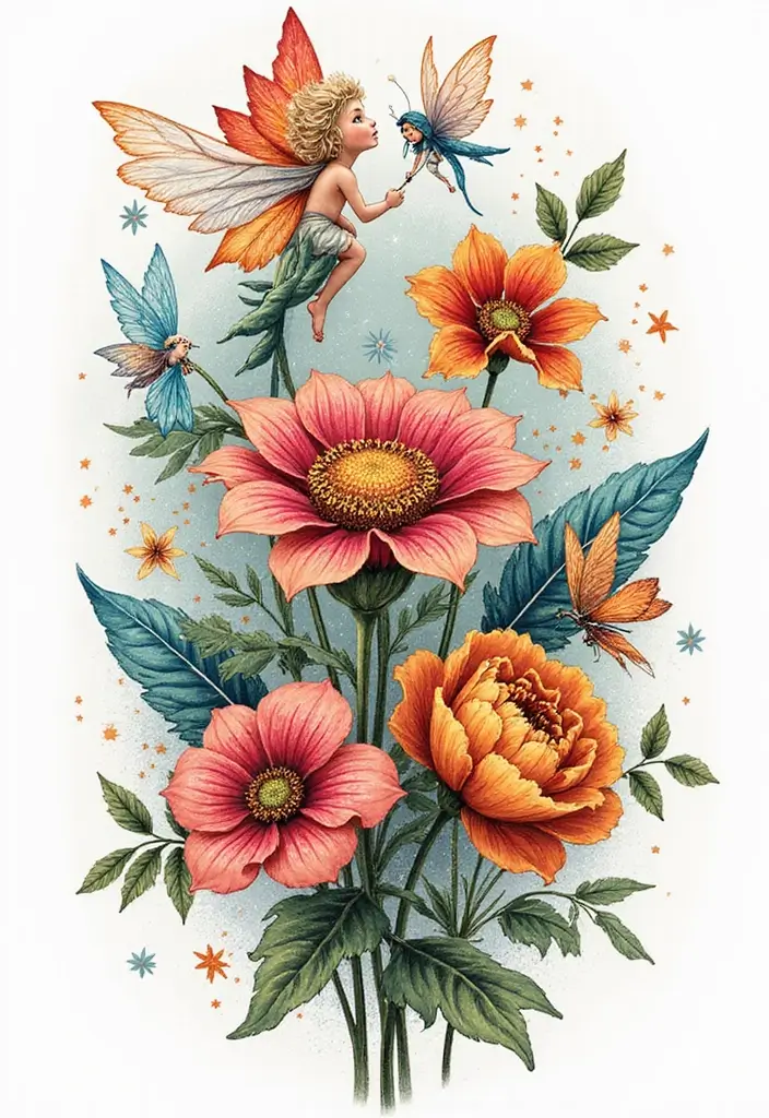 31+ Tattoos For Women Half Sleeve: Stunning Artistic Concepts - 25. Mystic Flora