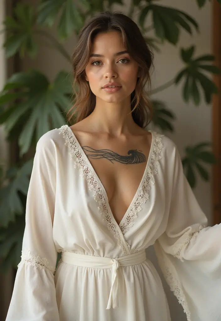 33+ Tattoos For Women Meaningful: Ideas With Deep Symbolism - 13. Waves