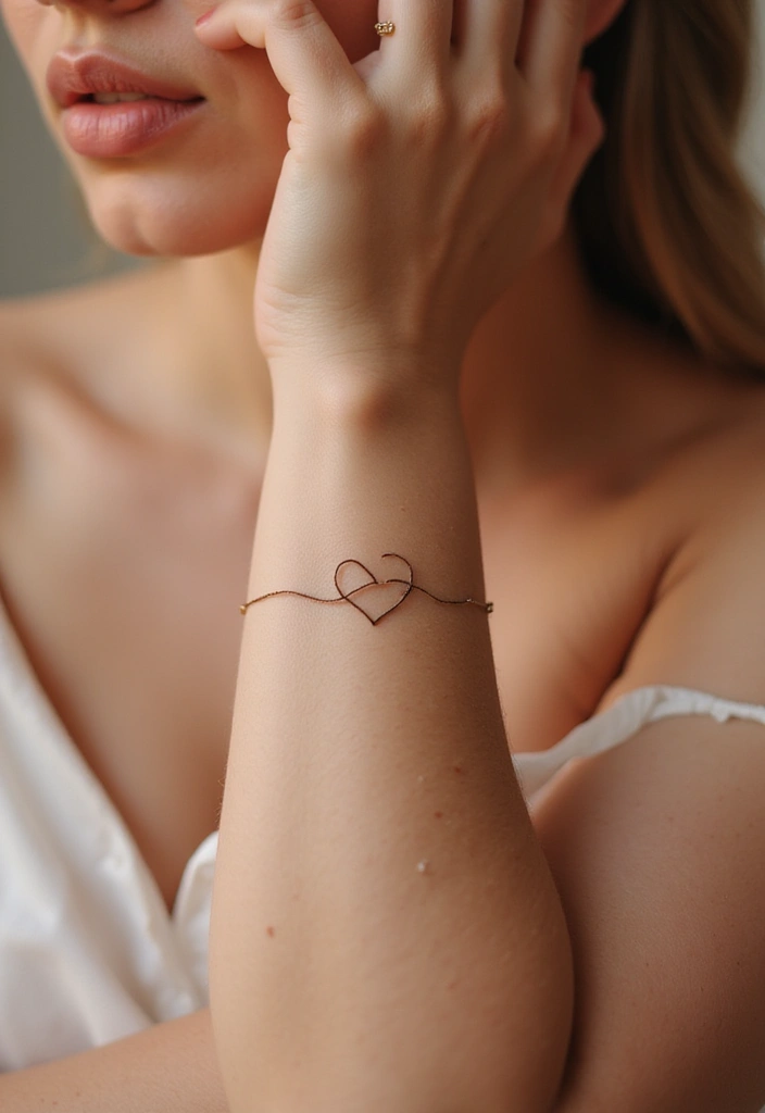 33+ Tattoos For Women Meaningful: Ideas With Deep Symbolism - 29. Infinity Heart