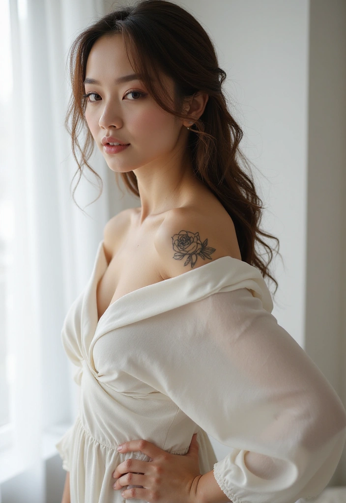 33+ Tattoos For Women Meaningful: Ideas With Deep Symbolism - 31. Minimalist Rose