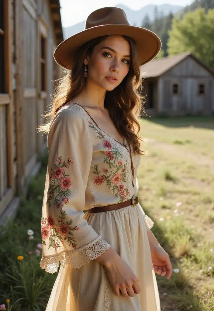 37+ Western Spine Tattoos For Women: Unique Styles From The West - 26. Vintage Western Elements