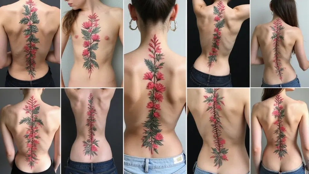 38+ Spine Tattoos For Women Unique: Standout Designs For Your Back