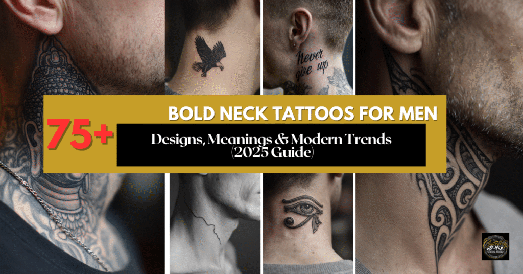 Neck Tattoos for Men