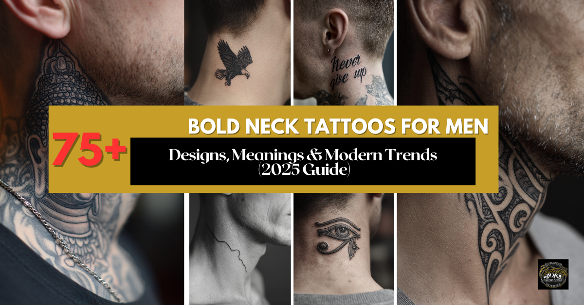 Neck Tattoos for Men