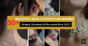 Beautiful Neck Tattoos for Women