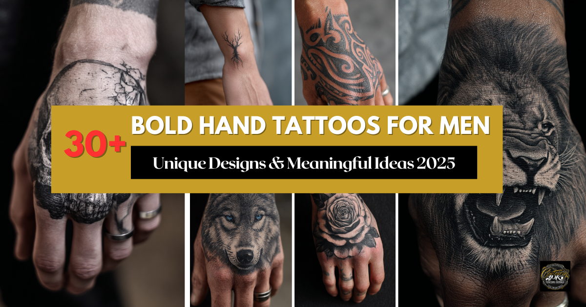 Bold Hand Tattoos for Men